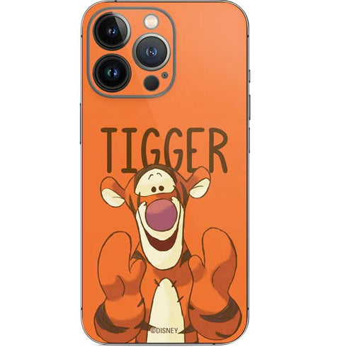 Disney Winnie the Pooh Tigget Portrait iPhone 14 Pro Skin